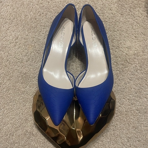 Aldo Aceidia Blue Pump - Women’s Size 10, Elegant & Chic - Picture 4 of 11